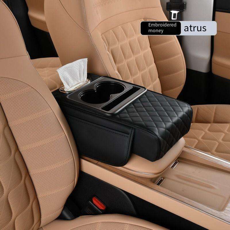 Car Armrest Box - Universal Model-Specific (Tata Tiago, Ford S-Max, Hilux, Proton Saga) Center Conso